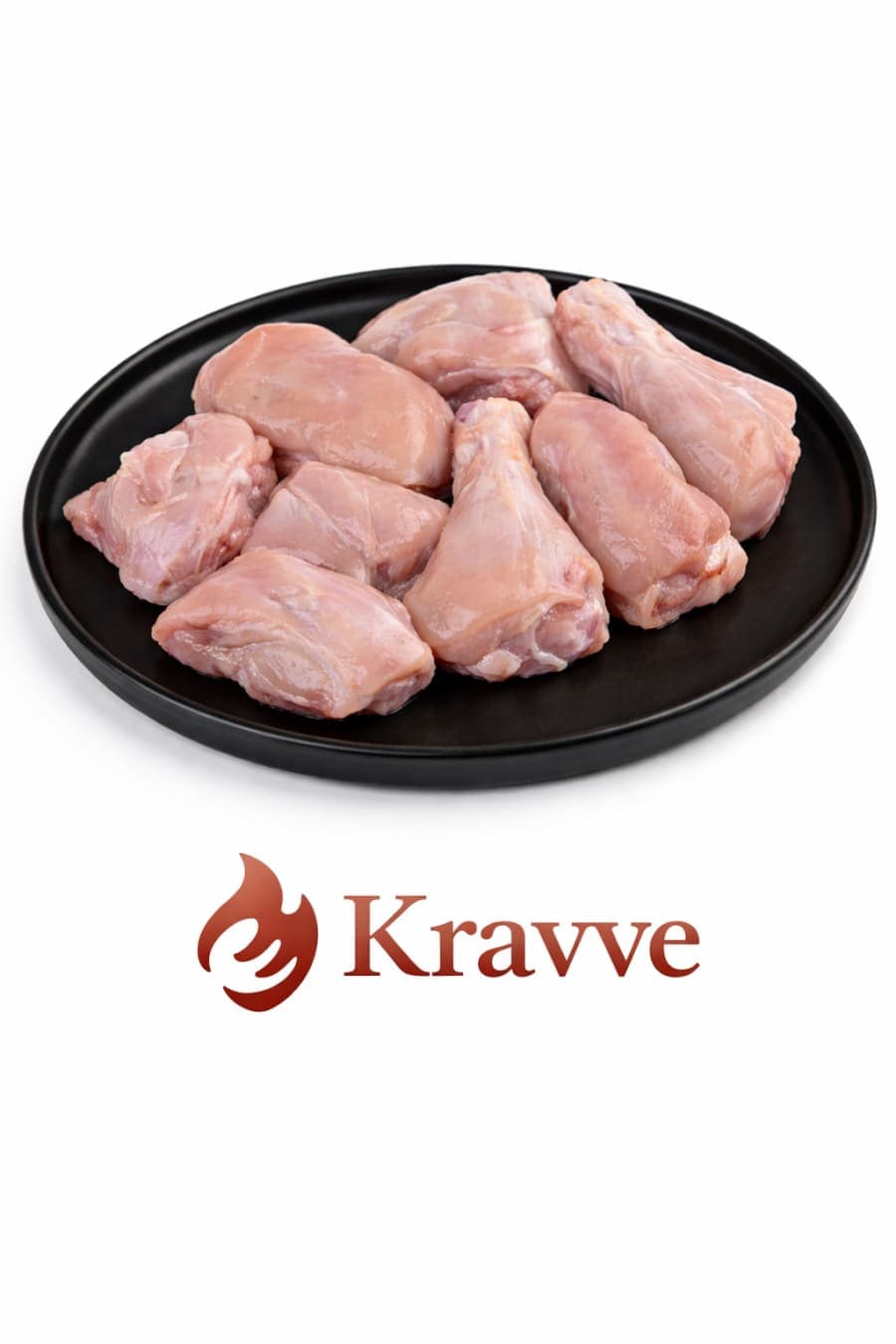 Chickn full leg ( Premium ) curry cut 450 gram gram