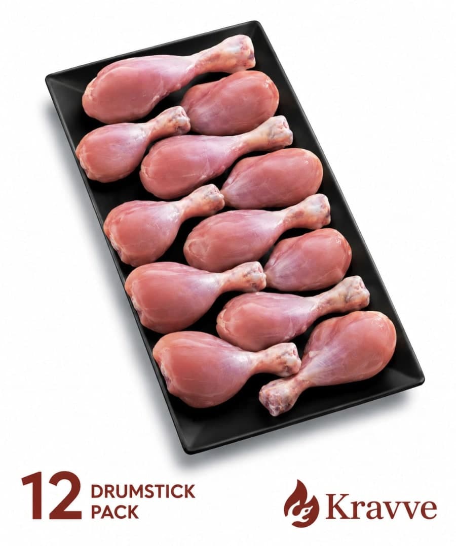 12 Drumstick chicken pack piece