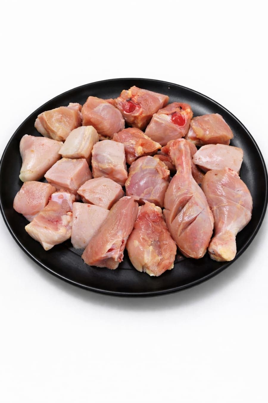Chicken Curry Cut , Leg + Thigh + Breast Pieces 500 Gram + 🎁 100g liver FREE) gram