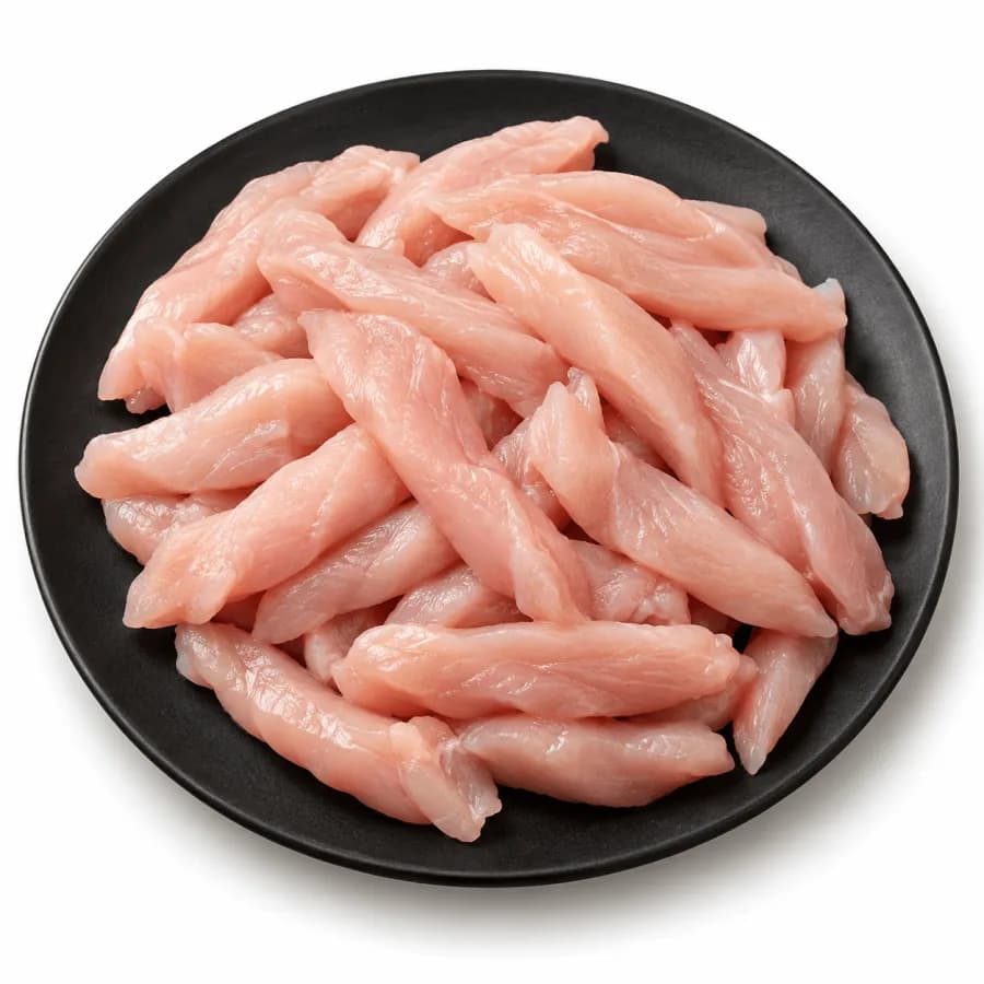 Chicken Boneless Strips – Finger Cut kg